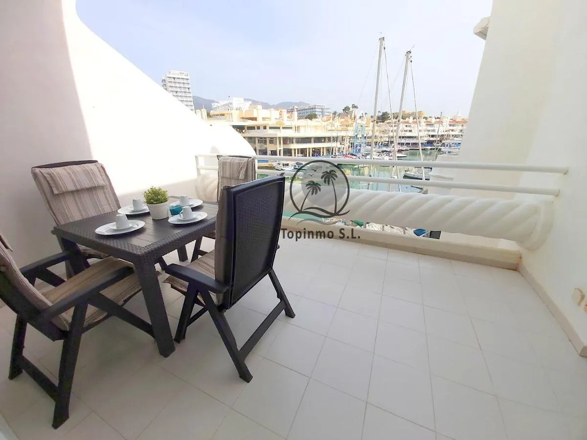 Nordic 1 Bedroom Apartment On Island Complex In Marina Harbour Benalmadena