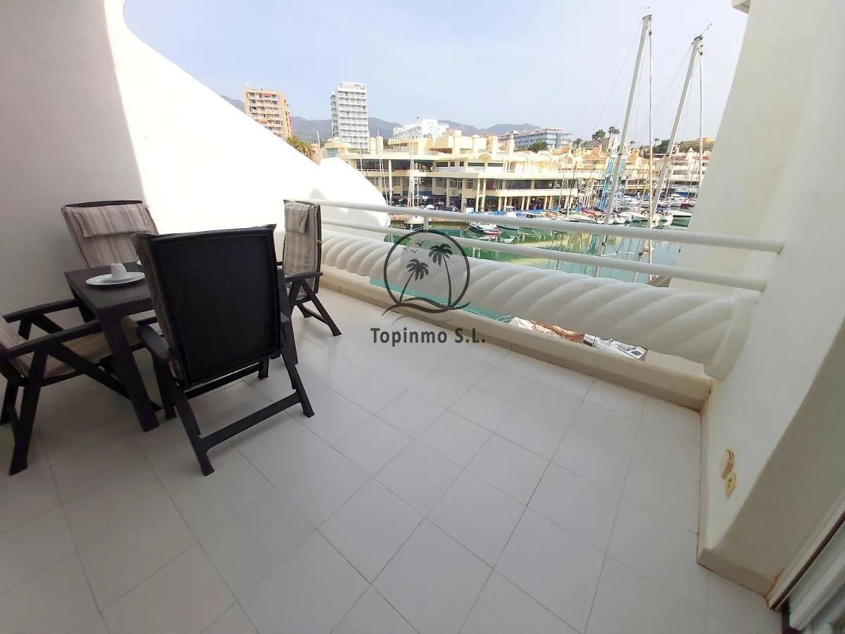 Nordic 1 Bedroom Apartment On Island Complex In Marina Harbour Benalmadena