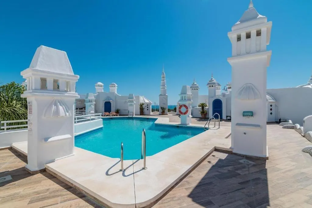 Nordic 1 Bedroom Apartment On Island Complex In Marina Harbour Benalmadena